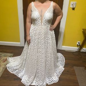 Size 14 wedding dress